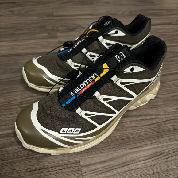 Salomon XT-6 Advanced Wren Kangaroo Sneakers - Picture 1 of 5
